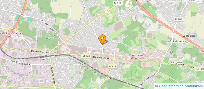 localisation de l'entreprise MONSIEUR BENOIT MAQUET  BASSE-GOULAINE