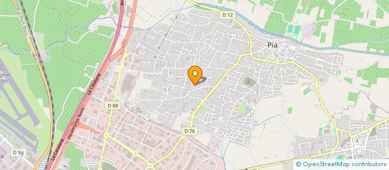 localisation de l'entreprise MONSIEUR BENOIT MARATON  PIA