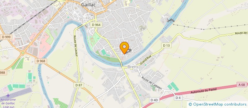 localisation de l'entreprise MONSIEUR BENOIT MARDON  GAILLAC