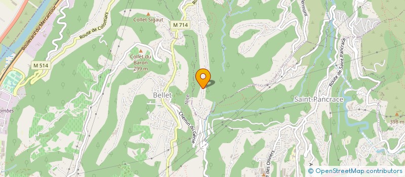 localisation de l'entreprise MONSIEUR BENOIT MARIA  COLOMARS