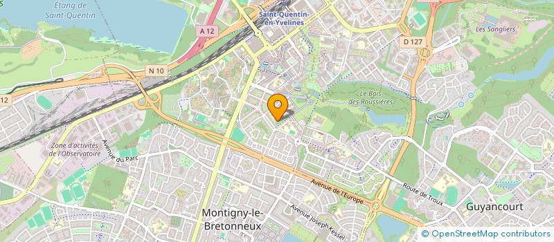 localisation de l'entreprise MONSIEUR BENOIT MARIE PIERRE HAGUENIN  MONTIGNY-LE-BRETONNEUX