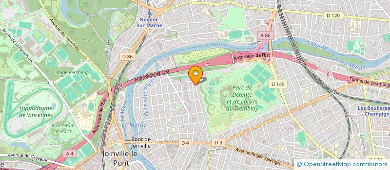 localisation de l'entreprise MONSIEUR BENOIT MARIET  CHAMPIGNY-SUR-MARNE