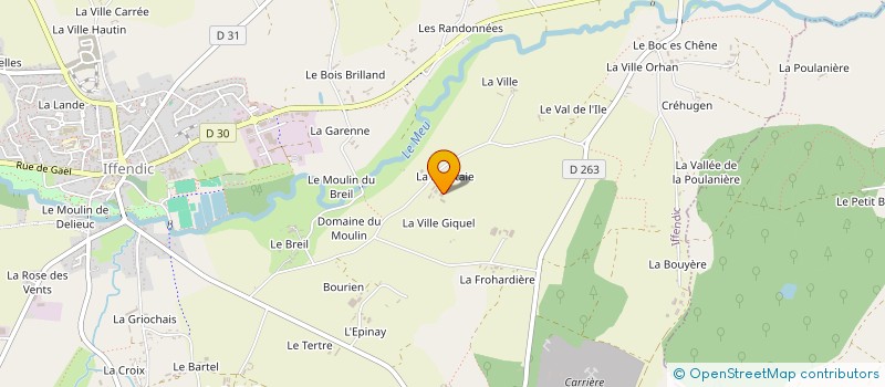 localisation de l'entreprise MONSIEUR BENOIT MARIN à IFFENDIC