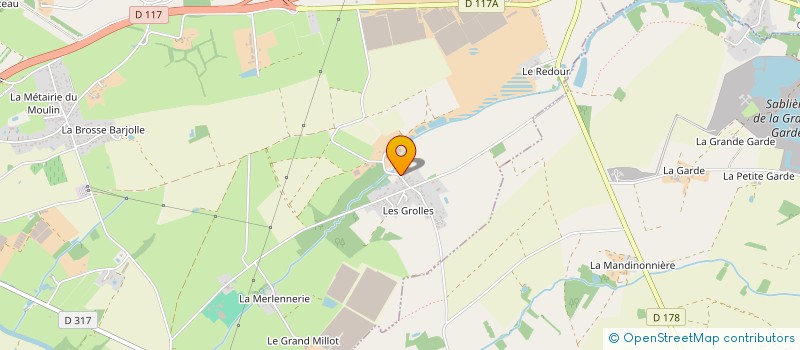 localisation de l'entreprise MONSIEUR BENOIT MARLET  ST-PHILBERT-DE-GRAND-LIEU