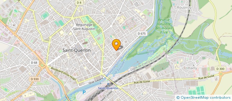 localisation de l'entreprise MONSIEUR BENOIT MAROTTE à SAINT-QUENTIN