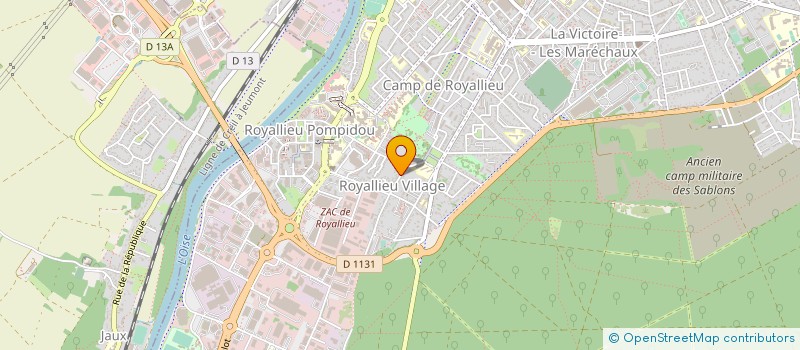 localisation de l'entreprise MONSIEUR BENOIT MARTEL à COMPIEGNE