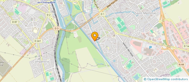 localisation de l'entreprise MONSIEUR BENOIT MARTEL  CHALONS-EN-CHAMPAGNE