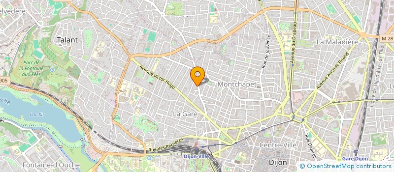 localisation de l'entreprise MONSIEUR BENOIT MARTIN à DIJON