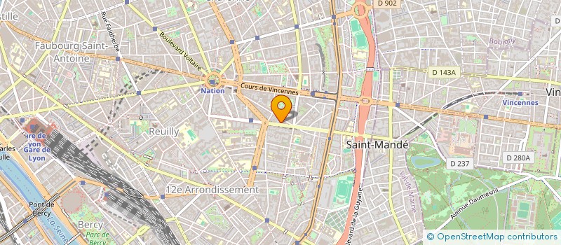 localisation de l'entreprise MONSIEUR BENOIT MARTINEZ  PARIS