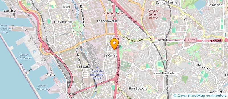 localisation de l'entreprise MONSIEUR BENOIT MARTINEZ à MARSEILLE