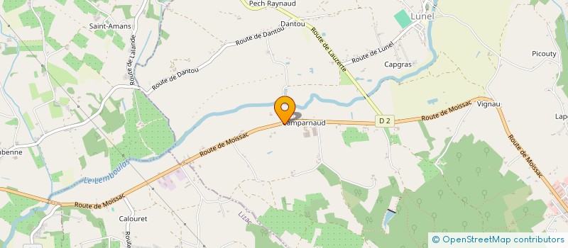 localisation de l'entreprise MONSIEUR BENOIT MARY  LAFRANCAISE