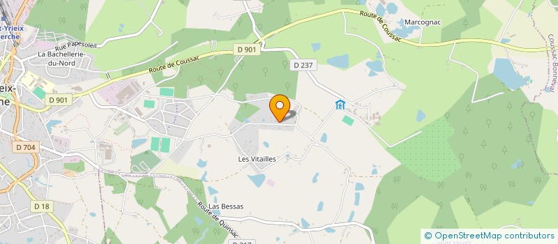 localisation de l'entreprise MONSIEUR BENOIT MATHOUT à SAINT-YRIEIX-LA-PERCHE