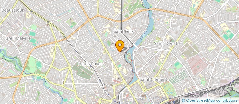 localisation de l'entreprise MONSIEUR BENOIT MAUREL  NANTES