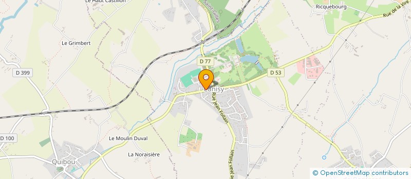 localisation de l'entreprise MONSIEUR BENOIT MAUVIEL  SAINT-MARTIN-DE-BONFOSSE