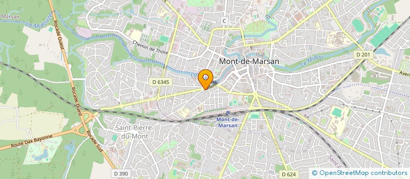 localisation de l'entreprise MONSIEUR BENOIT MAYS à MONT-DE-MARSAN