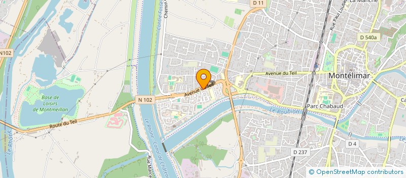 localisation de l'entreprise MONSIEUR BENOIT MELUN  MONTELIMAR