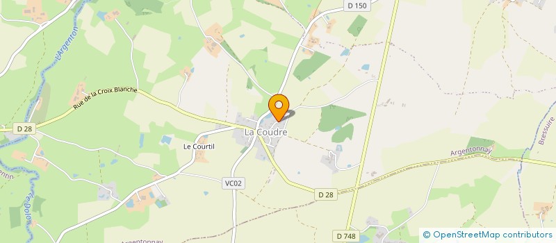 localisation de l'entreprise MONSIEUR BENOIT MERCERON  VAL EN VIGNES