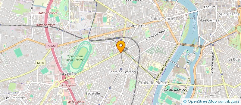 localisation de l'entreprise MONSIEUR BENOIT MERGNY  TOULOUSE