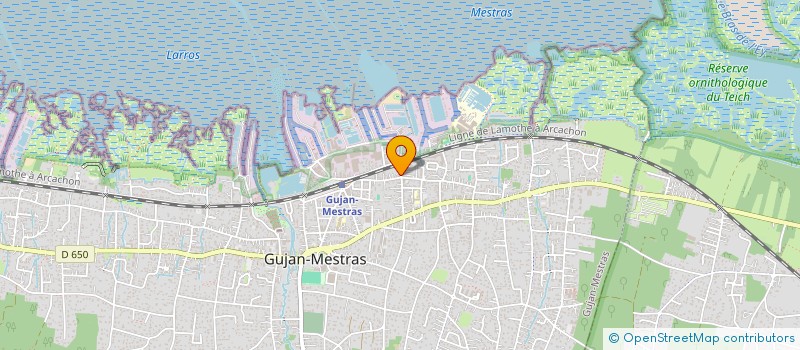 localisation de l'entreprise MONSIEUR BENOIT MERIC  GUJAN-MESTRAS