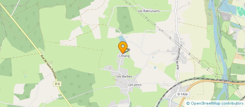 localisation de l'entreprise MONSIEUR BENOIT MERLE  SAINT-REMY-EN-ROLLAT