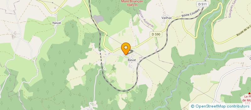 localisation de l'entreprise MONSIEUR BENOIT MERLE  SAINT-ARCONS-D'ALLIER