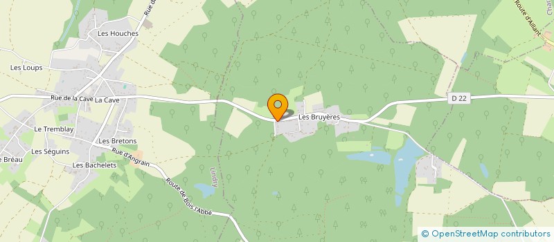 localisation de l'entreprise MONSIEUR BENOIT MEUNIER  EGLENY