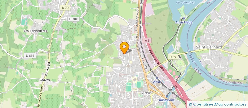 localisation de l'entreprise MONSIEUR BENOIT MICHEL  ANSE