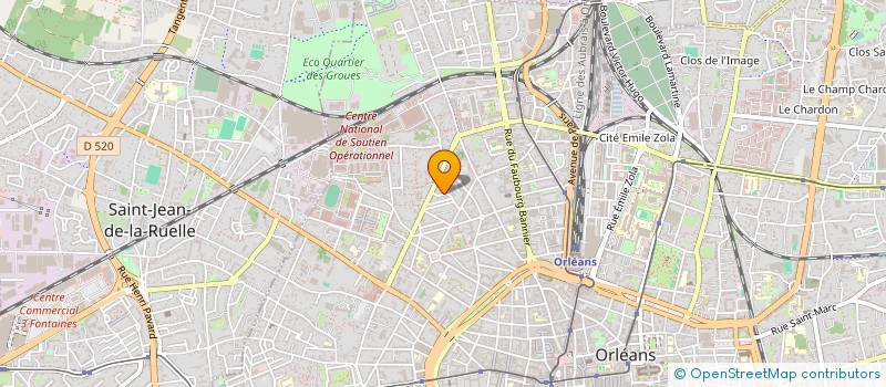 localisation de l'entreprise MONSIEUR BENOIT MILLET à ORLEANS