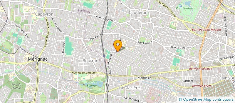 localisation de l'entreprise MONSIEUR BENOIT MILLIAT  BORDEAUX