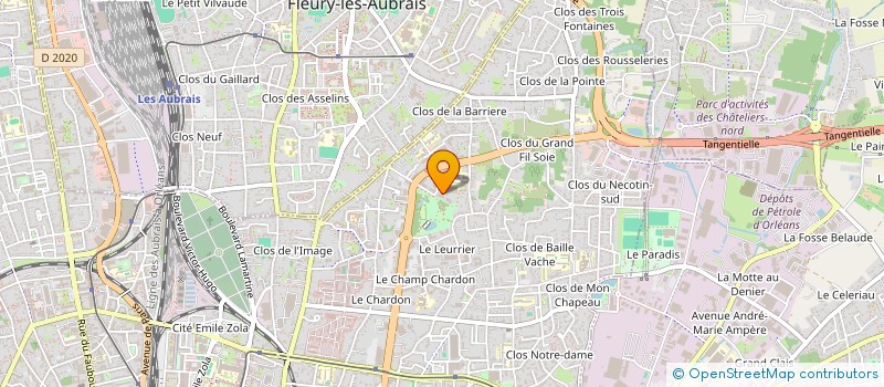 localisation de l'entreprise MONSIEUR BENOIT MINIERE à ORLEANS