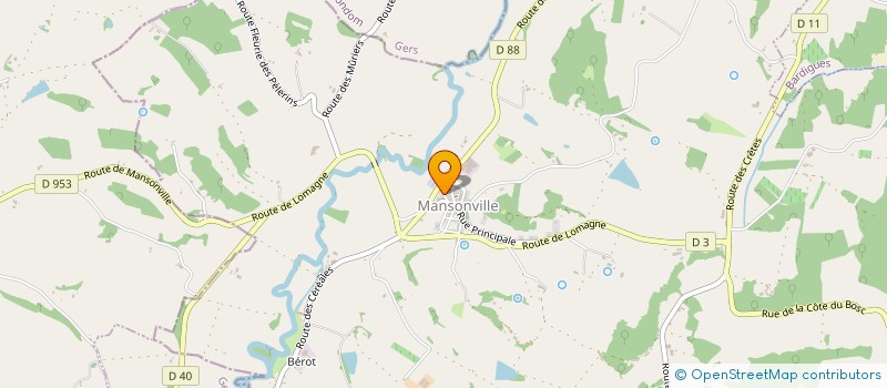 localisation de l'entreprise MONSIEUR BENOIT MIRAMANDE  ASQUES