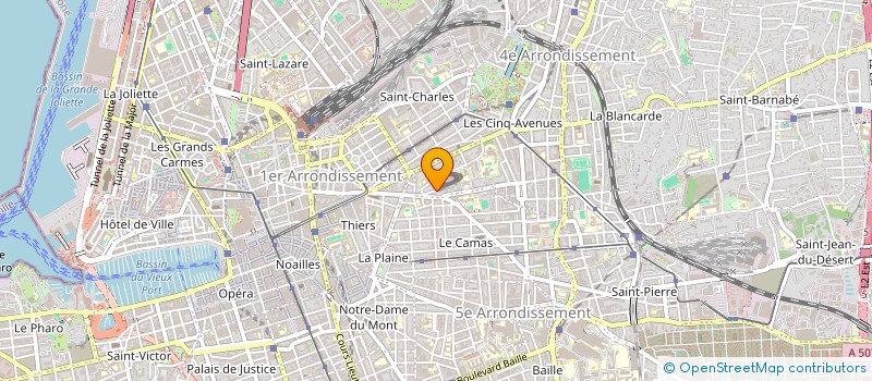 localisation de l'entreprise MONSIEUR BENOIT MISLIN à MARSEILLE