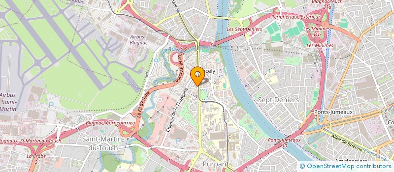 localisation de l'entreprise MONSIEUR BENOIT MISTRORIGO  BLAGNAC