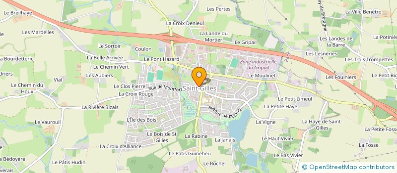 localisation de l'entreprise MONSIEUR BENOIT MITRECEY  SAINT-GILLES