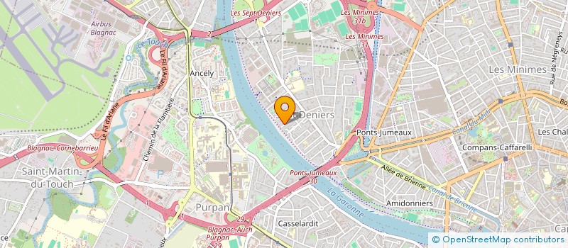 localisation de l'entreprise MONSIEUR BENOIT MOAN à TOULOUSE