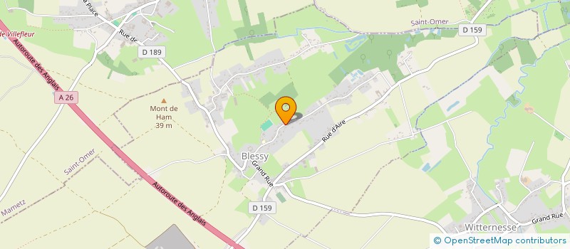 localisation de l'entreprise MONSIEUR BENOIT MOITEL  BLESSY