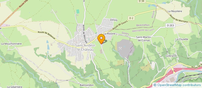 localisation de l'entreprise MONSIEUR BENOIT MOLINSKI  BEAUVALLON