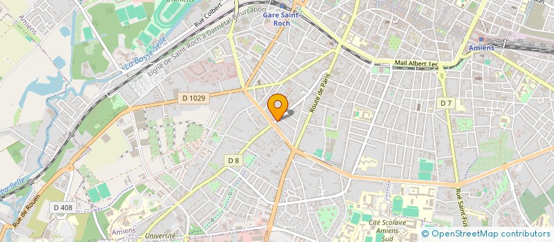 localisation de l'entreprise MONSIEUR BENOIT MOREAU  AMIENS