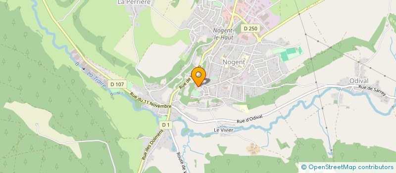 localisation de l'entreprise MONSIEUR BENOIT MOREAU à NOGENT