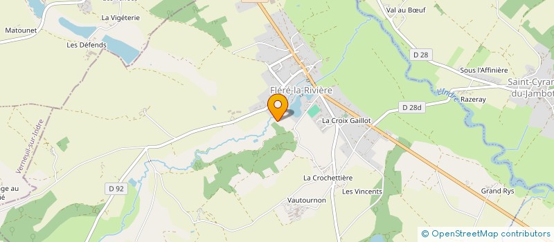 localisation de l'entreprise MONSIEUR BENOIT MOREAU à ARPHEUILLES