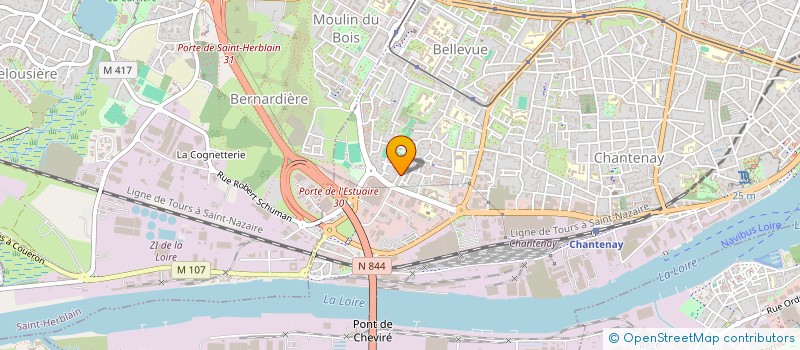localisation de l'entreprise MONSIEUR BENOIT MORET à NANTES