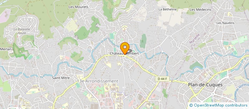 localisation de l'entreprise MONSIEUR BENOIT MORI à MARSEILLE
