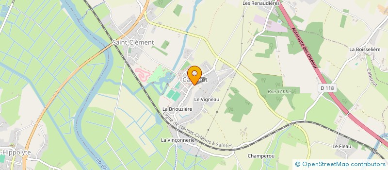 localisation de l'entreprise MONSIEUR BENOIT MORISSON à CHAMPDOLENT