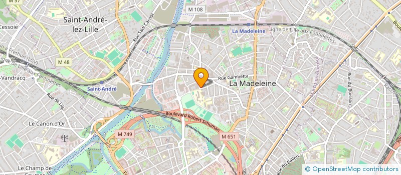 localisation de l'entreprise MONSIEUR BENOIT MOULINAS  LILLE