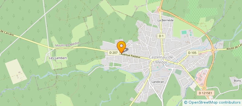 localisation de l'entreprise MONSIEUR BENOIT MOUNIER à CASTELNAU-DE-MEDOC