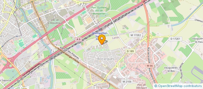 localisation de l'entreprise MONSIEUR BENOIT MOUTIER à LATTES