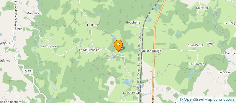 localisation de l'entreprise MONSIEUR BENOIT MOUTON  THIVIERS