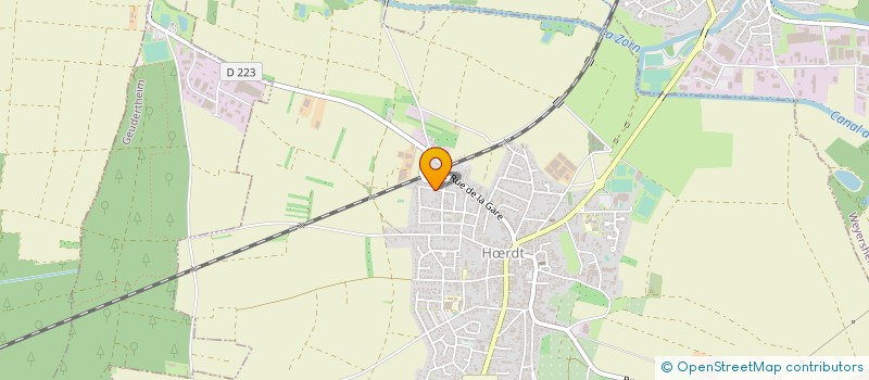 localisation de l'entreprise MONSIEUR BENOIT MULLER  HRDT