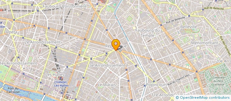 localisation de l'entreprise MONSIEUR BENOIT MULLER  PARIS