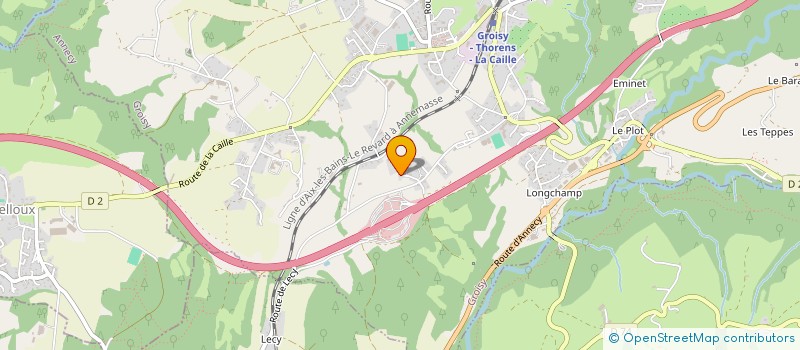 localisation de l'entreprise MONSIEUR BENOIT NAPOLI  GROISY